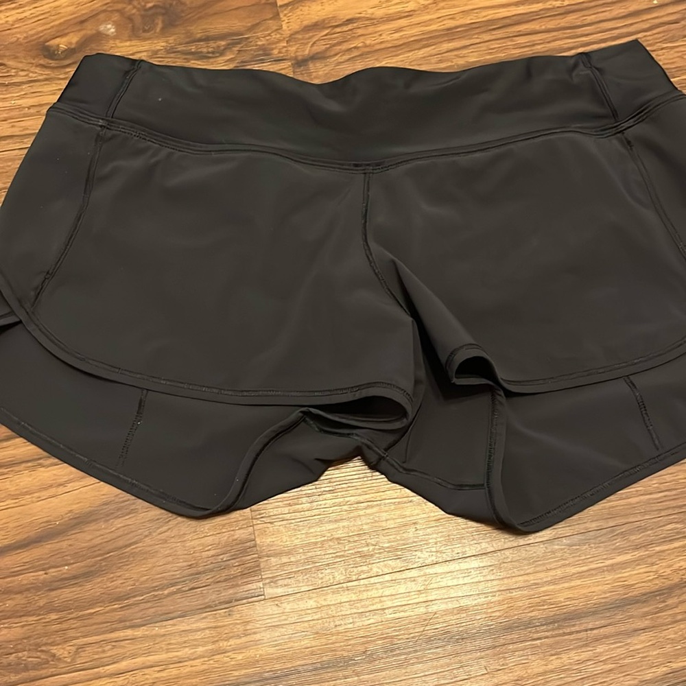 Lululemon speed up shorts 2.5” black